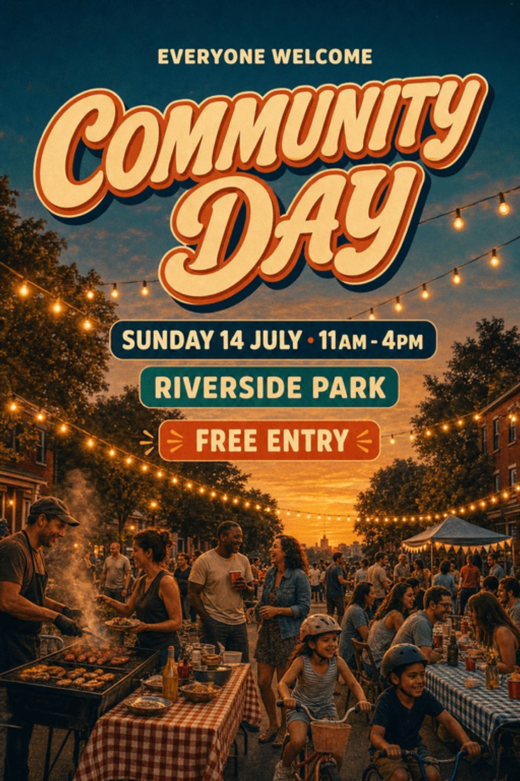 Reference: A community block party