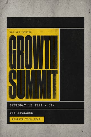 Concrete Slab — flyer