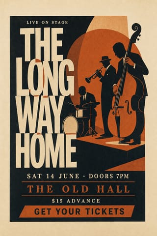 Jazz Litho — flyer