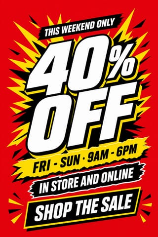 Red Blast — flyer