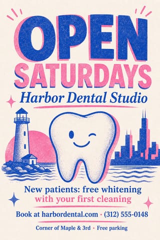 Riso Print — flyer