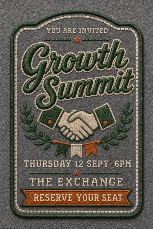 Stitched Patch — Flyer