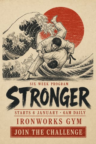 Ukiyo Wave — flyer