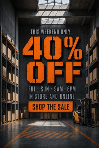 Warehouse Floor — flyer